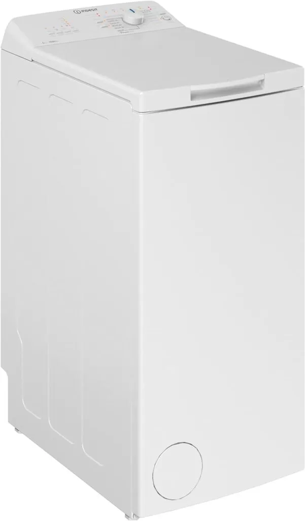 Indesit BTW L50300 IT/N - Lavatrice carica dall’alto 5kg Libera Installazione. Centrifuga 1200 Giri Al Minuto. Larghezza 40,0cm, Profondità 60,0cm, Altezza 90,0cm, Classe Energetica D