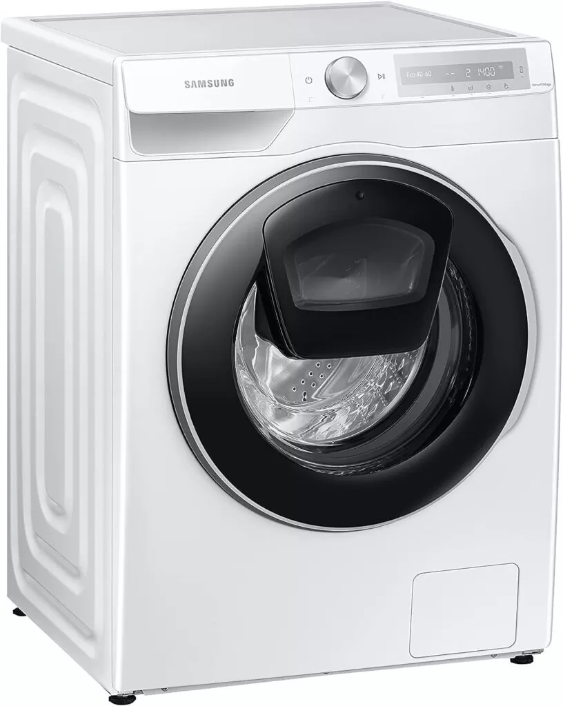 Samsung Lavatrice Ai Control Addwash™ con Ecodosatore WW90T684DLH/S3, Libera Installazione, 9 kg, 1400 RPM, Classe A, WiFi, Vapore, 60l x 85h x 55p cm