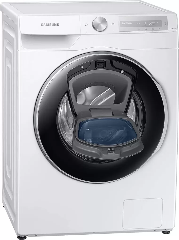 Samsung Lavatrice Ai Control Addwash™ con Ecodosatore WW90T684DLH/S3, Libera Installazione, 9 kg, 1400 RPM, Classe A, WiFi, Vapore, 60l x 85h x 55p cm