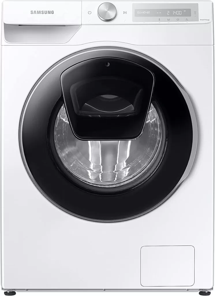 Samsung Lavatrice Ai Control Addwash™ con Ecodosatore WW90T684DLH/S3, Libera Installazione, 9 kg, 1400 RPM, Classe A, WiFi, Vapore, 60l x 85h x 55p cm