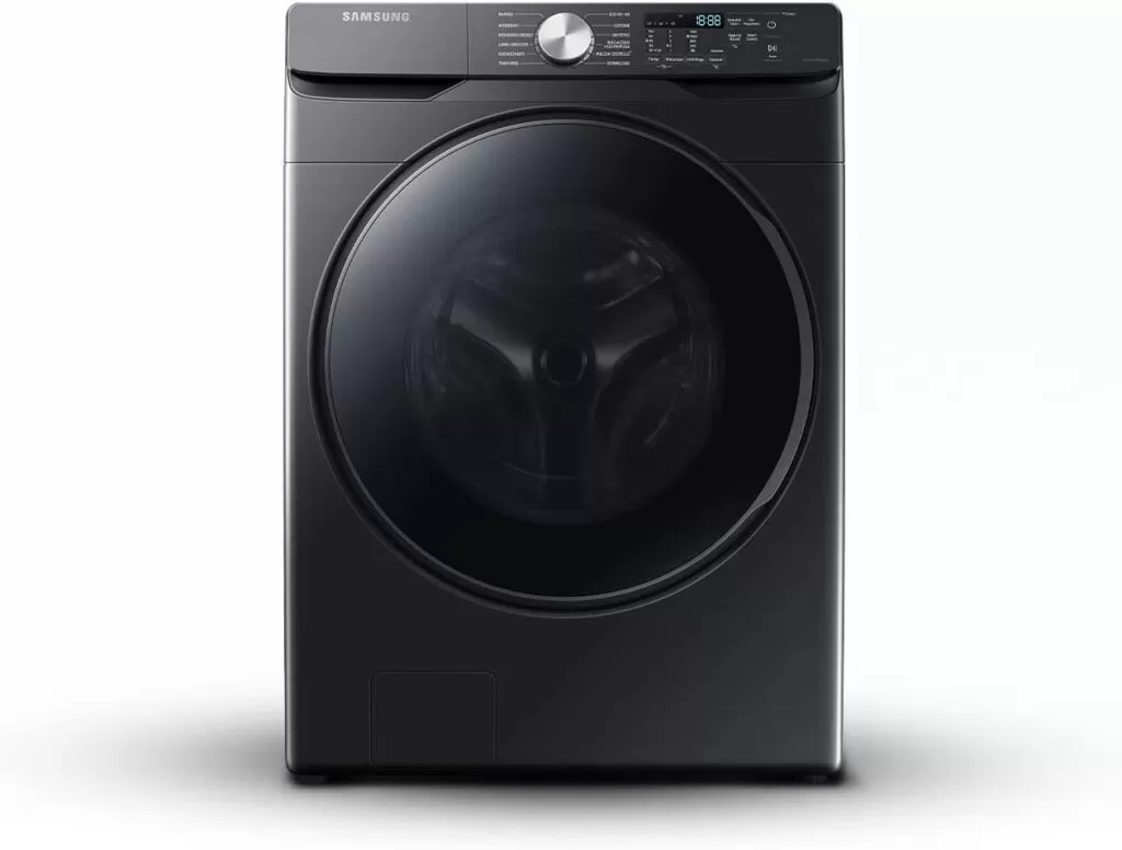 Samsung Lavatrice Grandi Capcità WF18T8000GV/ET Libera Installazione, 18 Kg, 1100 RPM, Classe C, Wifi, Vapore, Carica Frontale, 69l x 98h x 80p cm