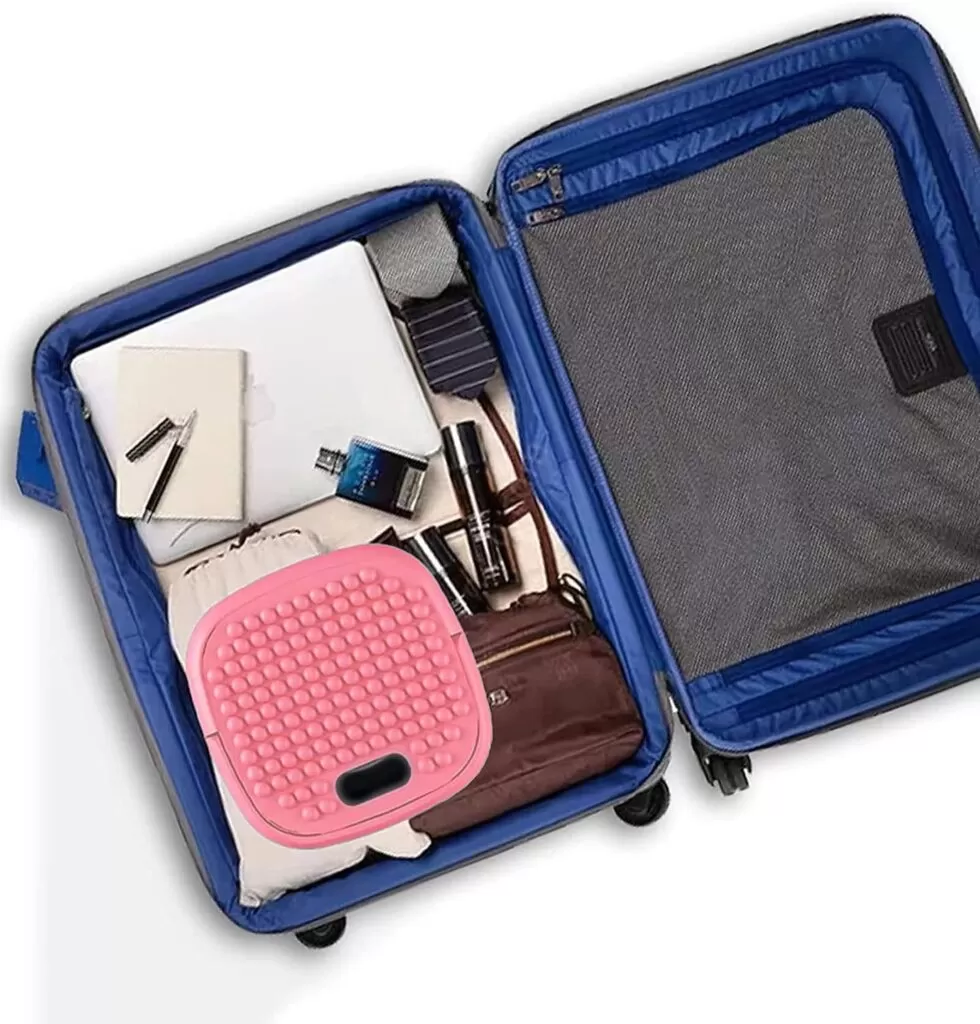 Wrneaoch 6L 36W Lavatrice Da Campeggio Pieghevole, Lavatrice Portatile per La Casa Timer Regolabile a Tre Velocità, Mini Lavatrice Portatile Sterilizzazione a luce blu, Mini Lavatrice Da Viaggio
