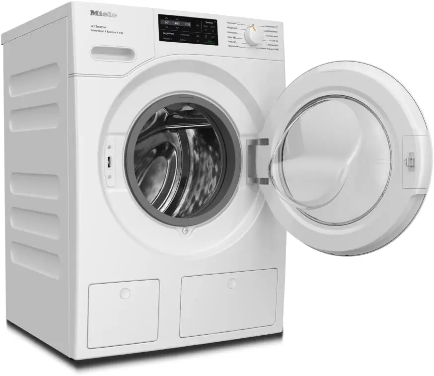 Miele WSI 863 WCS-Lavatrice con Tamburo Delicato, 9 kg Dosatore per detersivo, PowerWash, Collegamento in Rete, 1600 Giri/min e AddLoad, Bianco [Classe di efficienza energetica A+++]
