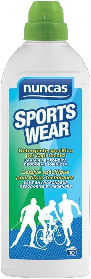 Nuncas Liquido Sportswear Detergente Specifico per Capi Tecnici - 750ml