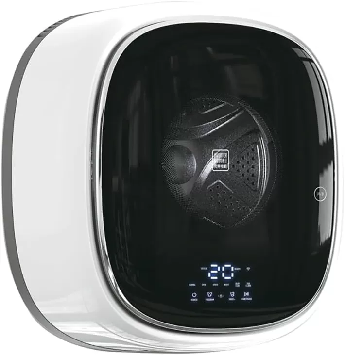 VACSAX Mini lavatrici Automatiche a Parete, Lavatrice compatta a Carica dallalto, programmi di Lavaggio Multipli, Lavaggio Silenzioso, Lavatrice Portatile a Tamburo Frontale Completamente Automatica