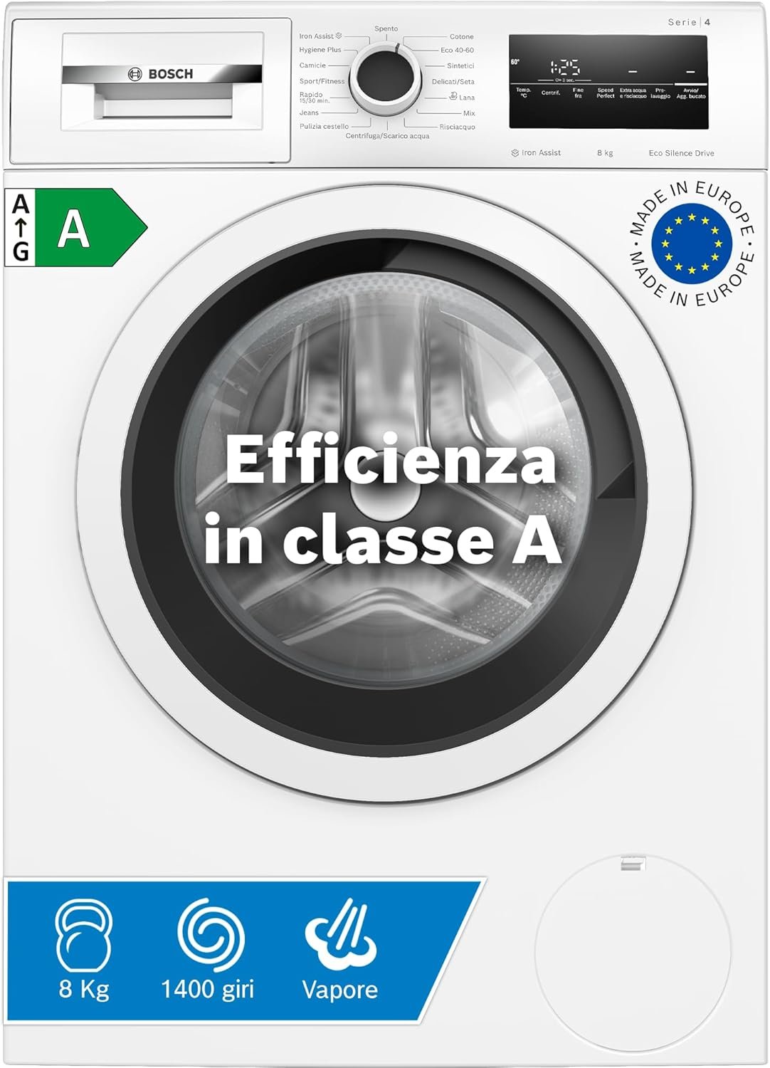 Bosch WAN28208II: La Lavatrice Perfetta per Capi Sempre Freschi
