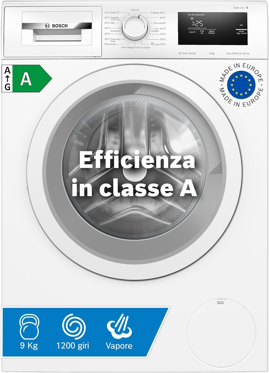 Bosch WAN24009II: La Lavatrice Perfetta per la Tua Casa!