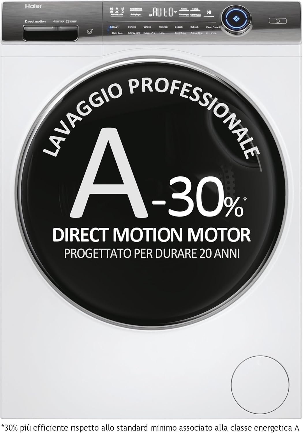 Lavatrice Haier I-Pro Serie 7 Plus: Potenza e Innovazione per i Tuoi Lavaggi!