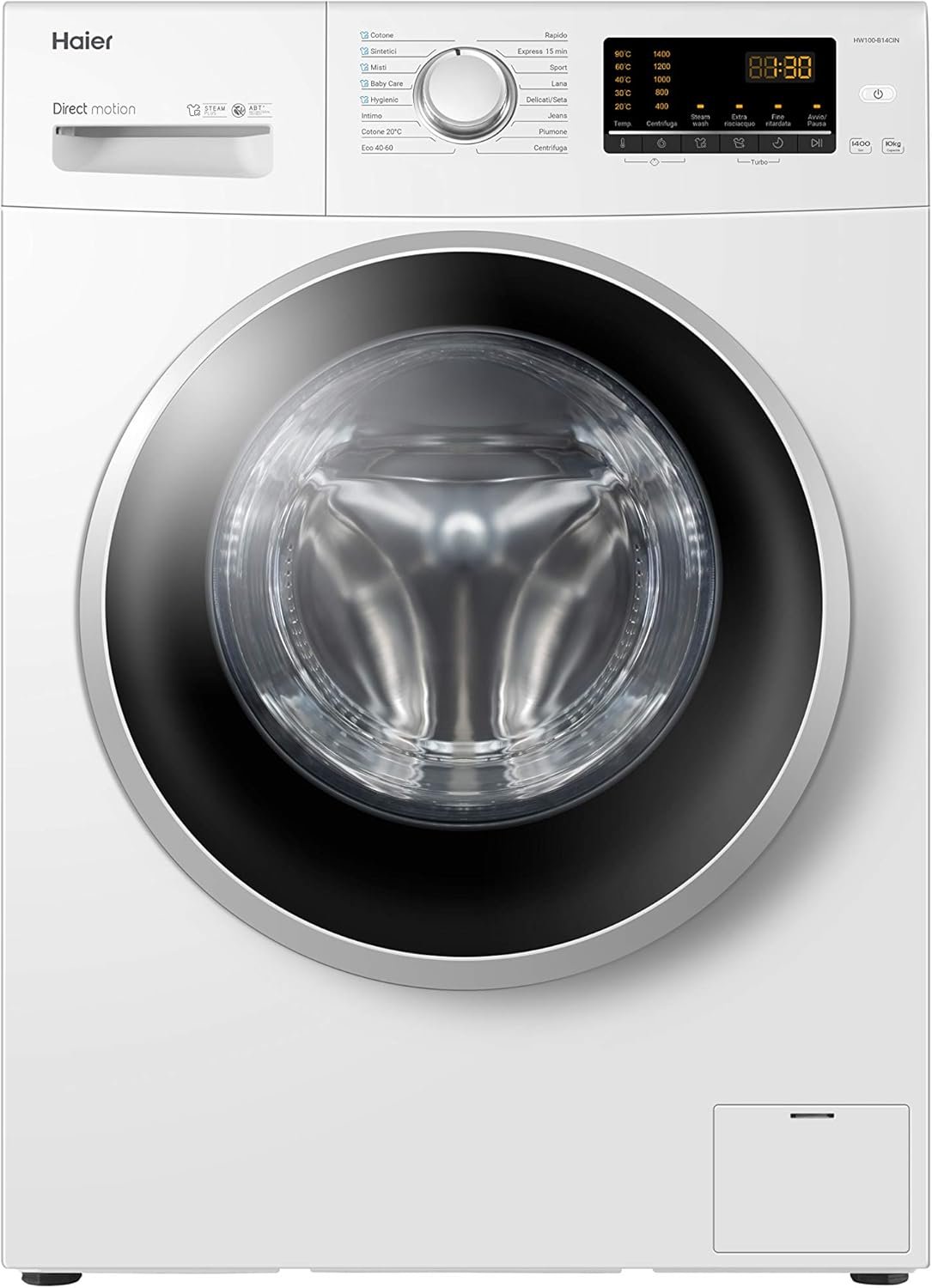 Recensione della Lavatrice Haier HW100-B14CIN: Potenza e Affidabilità in un Design Compatto