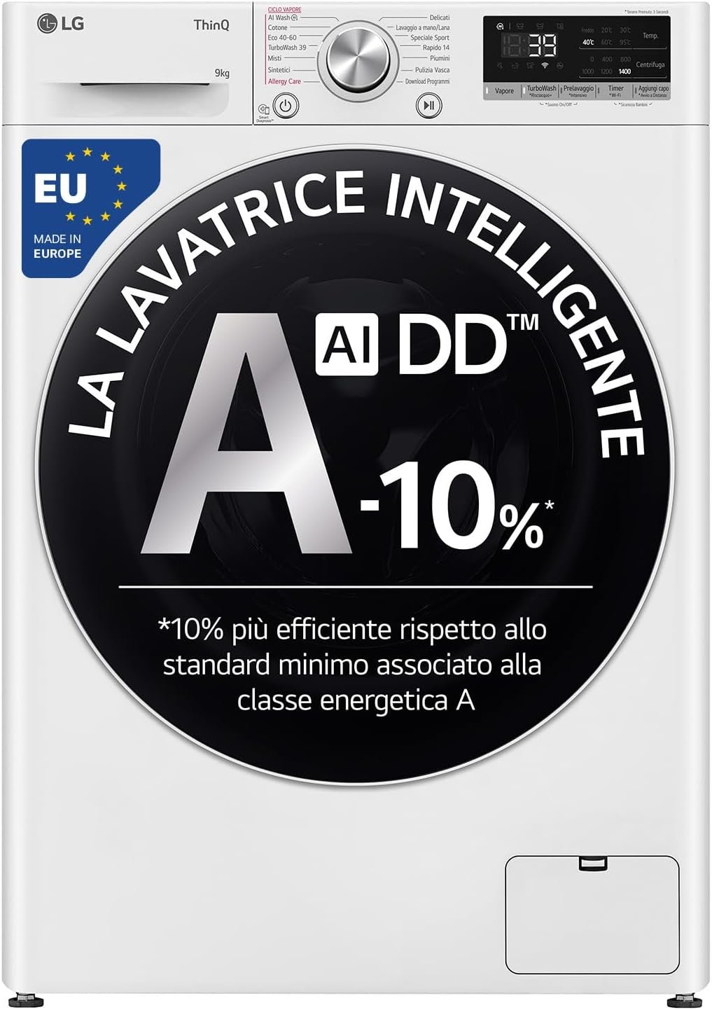 Recensione Lavatrice LG AI DD F4R709TAIDD: L'Innovazione al Servizio del Lavaggio!