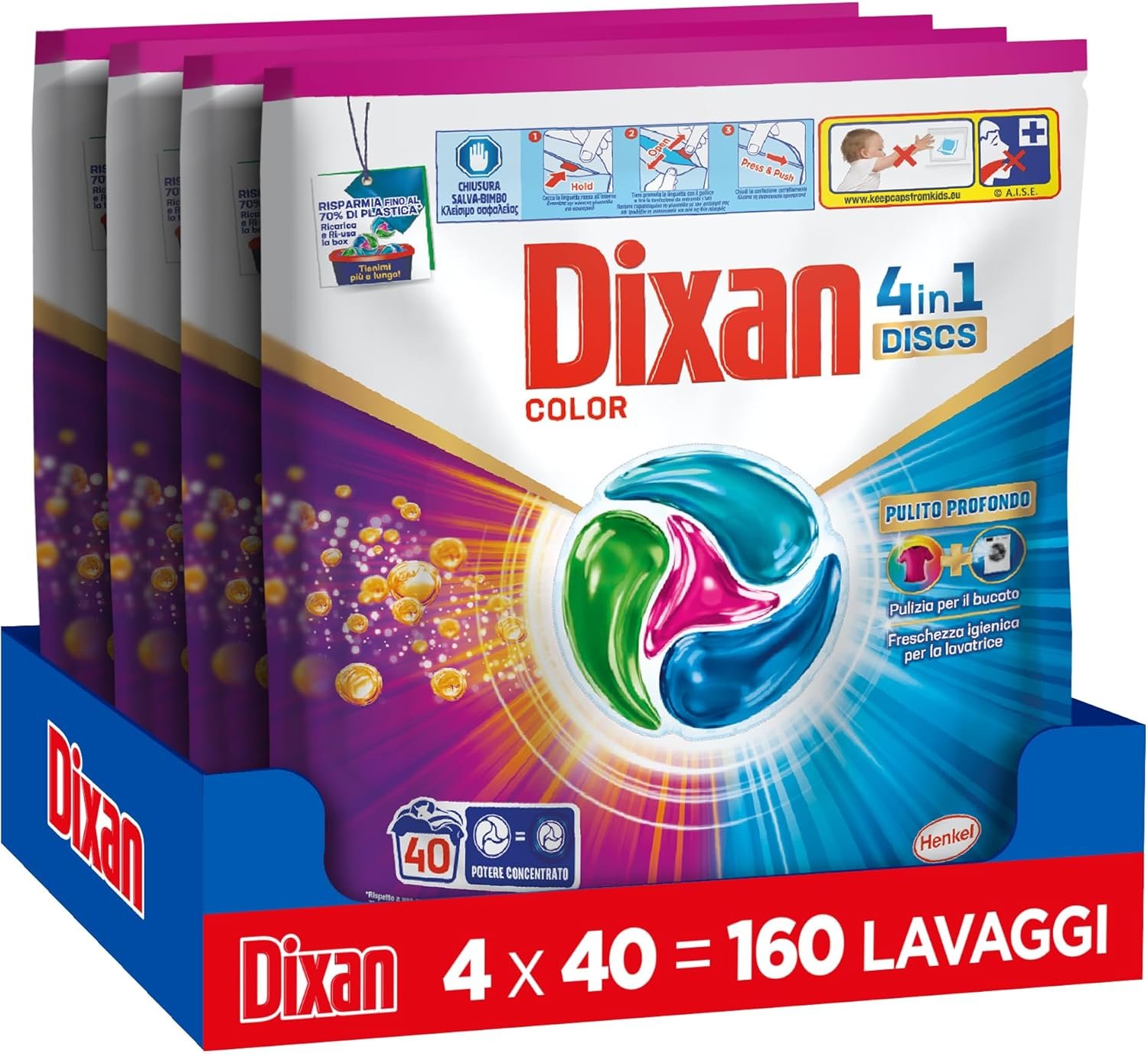 Dixan DISCS 4in1: La Soluzione Perfetta per un Bucato Vivace e Fresco!