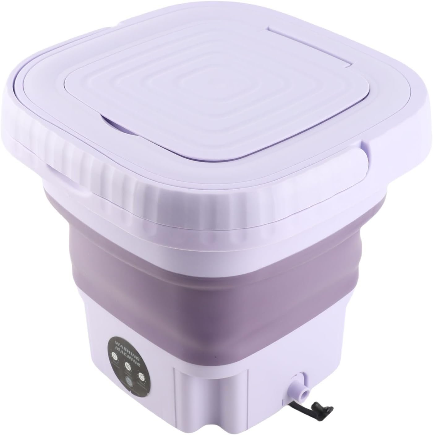 Mini Lavatrice Pieghevole: La Soluzione Portatile per Lavaggi Facili!