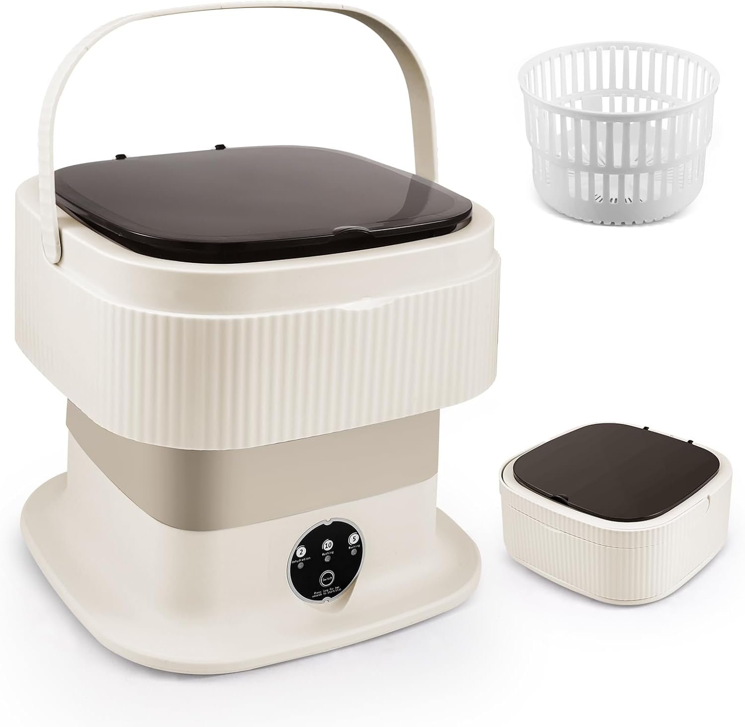 Recensione della Mini Lavatrice HIUYRFS: Soluzione Compatta per Lavaggi Veloci!