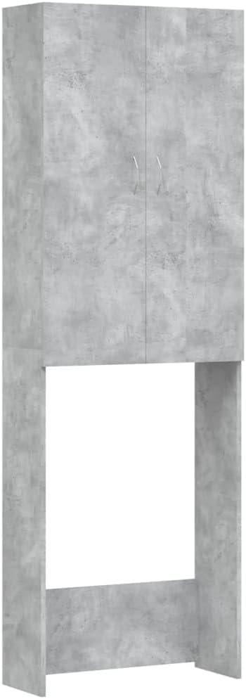 Recensione: vitaXL Mobile per Lavatrice in Grigio Cemento - Un'aggiunta Elegante e Funzionale al Tuo Bagno