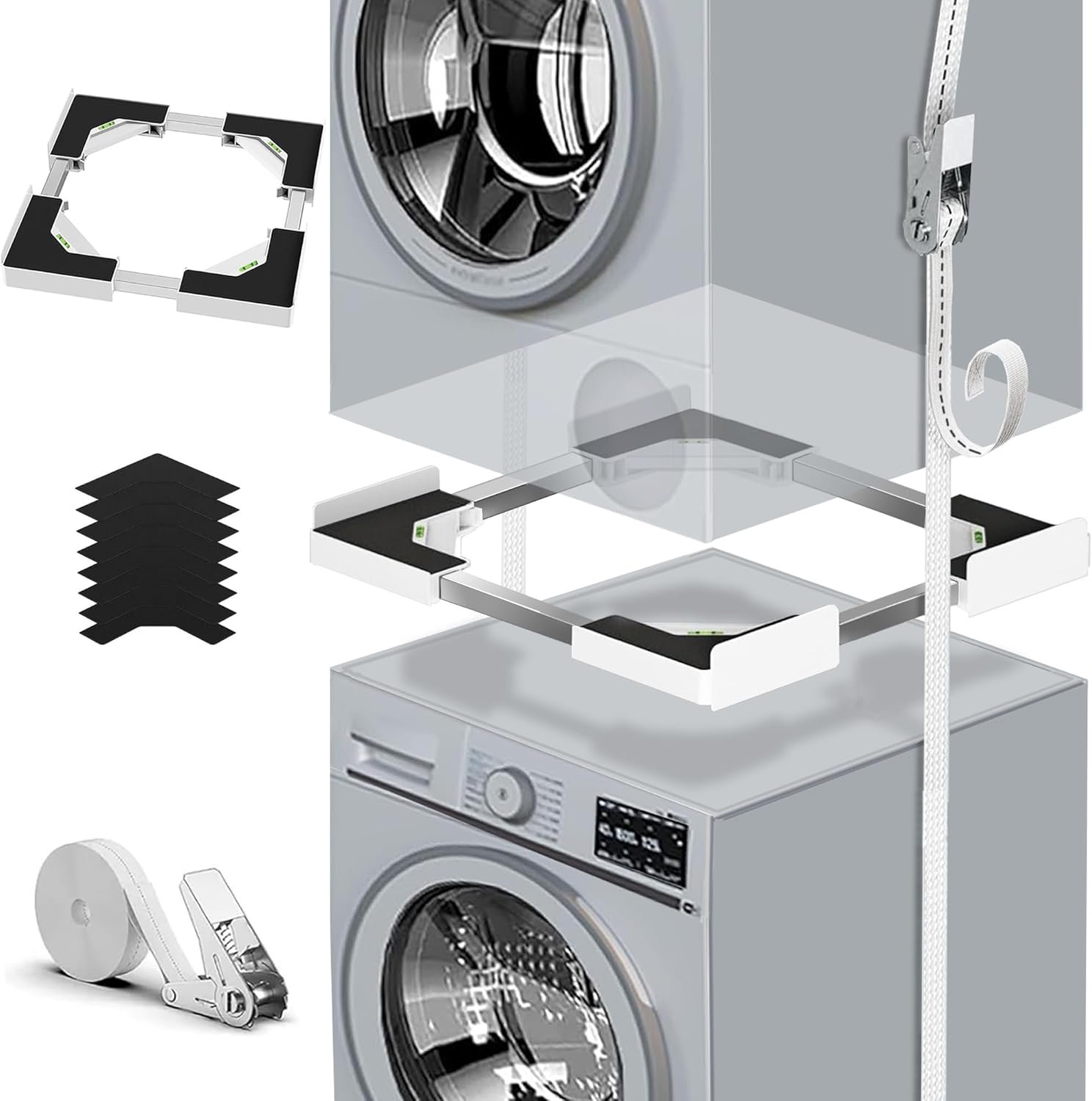 Recensione Kit Sovrapposizione Lavatrice & Asciugatrice: Stabilità e Praticità per Ogni Casa