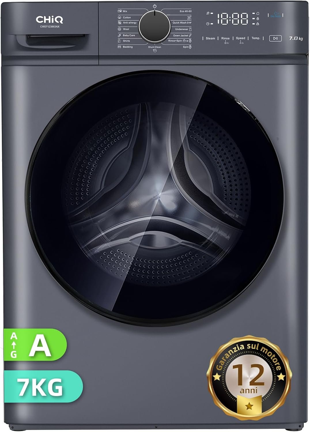 Recensione Lavatrice CHiQ: Potenza e Design Compatto per Ogni Casa!