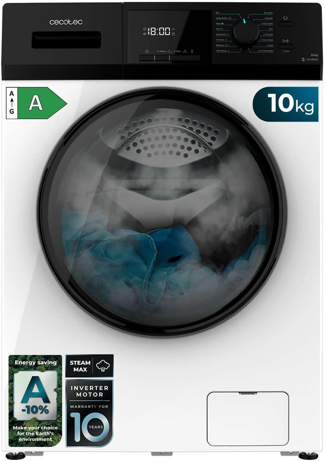 Cecotec Lavatrice Bolero Dresscode 7410: Recensione e Vantaggi dei Bassi Consumi!