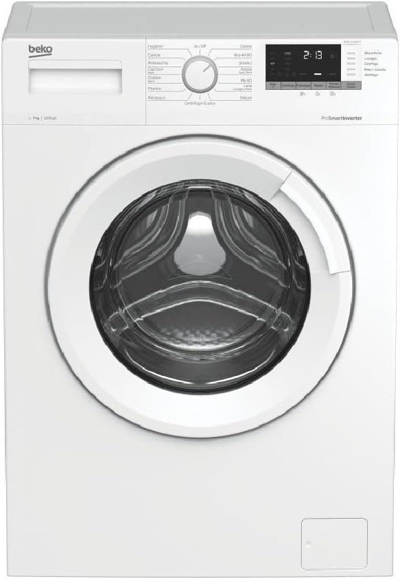 Recensione della Lavatrice Beko WUX71232WI: Potenza e Intelligenza in un Design Elegante
