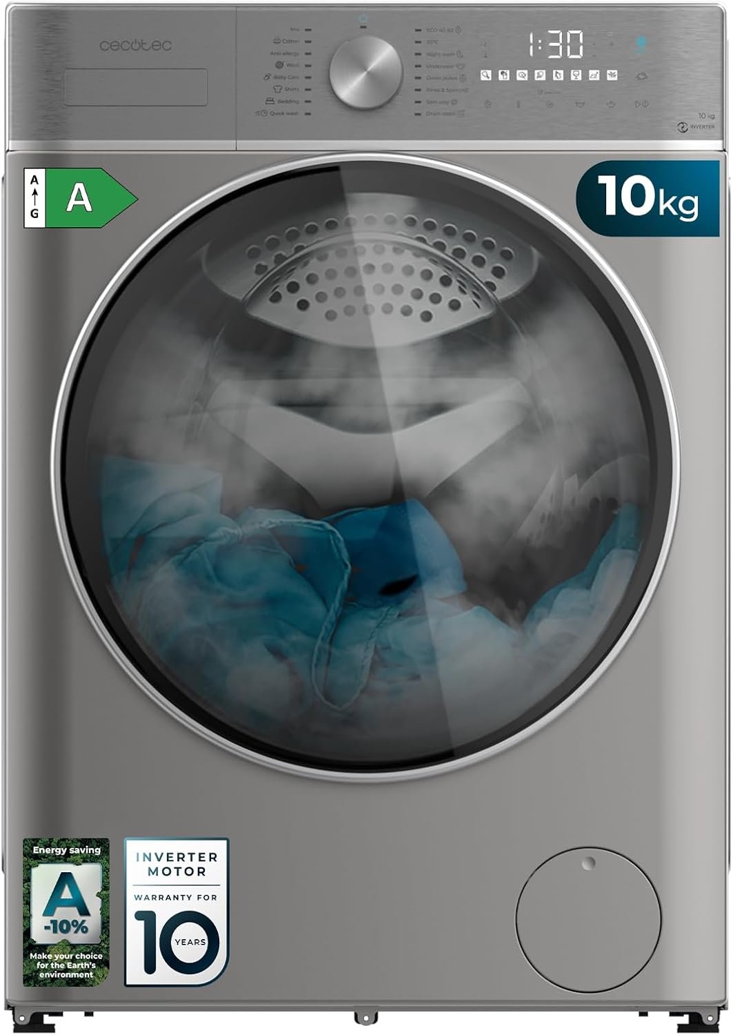 Recensione della Lavatrice Cecotec Bolero DressCode: Potenza e Innovazione a 10 Kg!