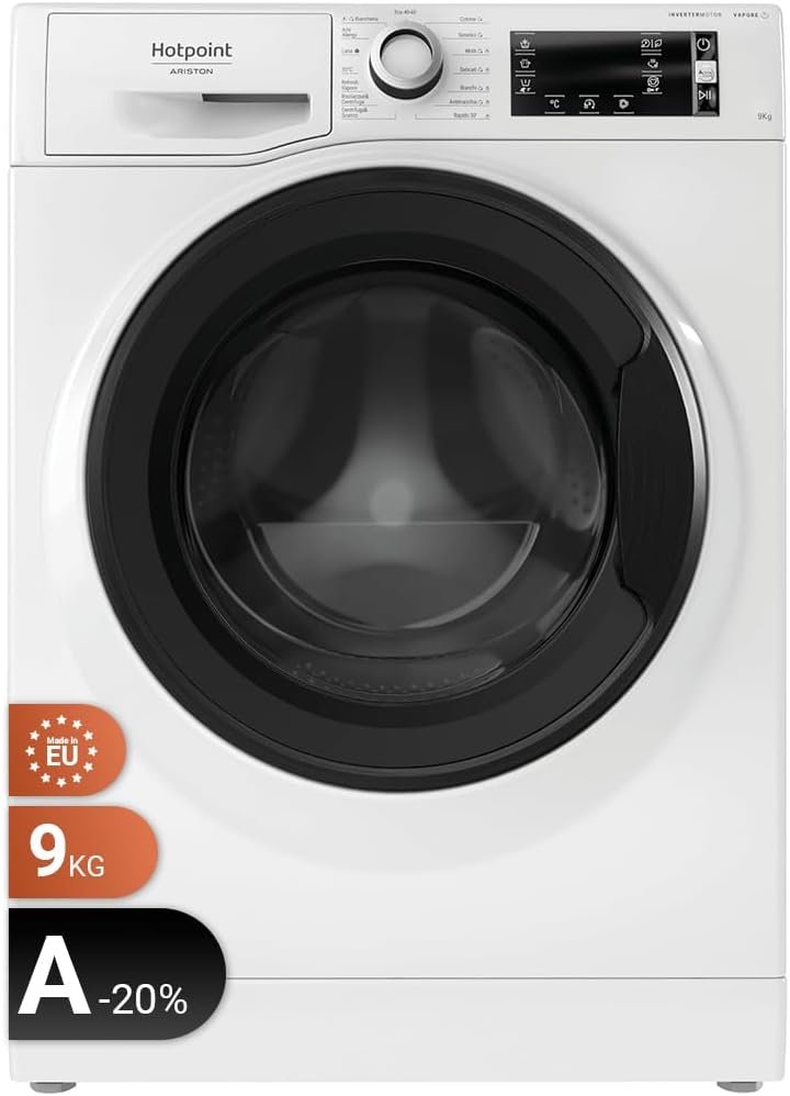 Recensione Hotpoint Ariston NBT 948 WM A IT: Lavatrice a Carica Frontale 9 kg