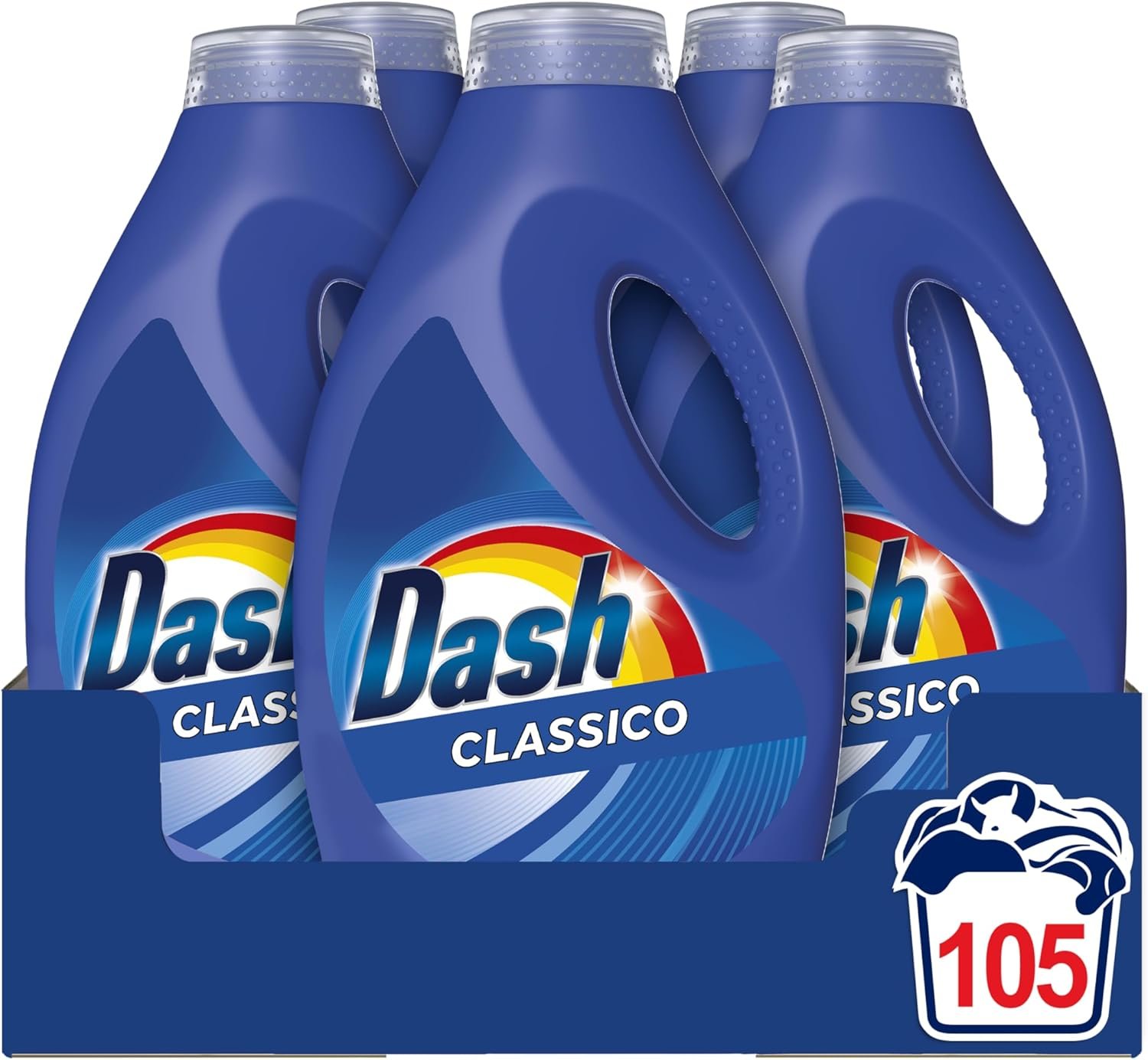 Dash Detersivo Liquido: Efficacia e Freschezza per 105 Lavaggi!