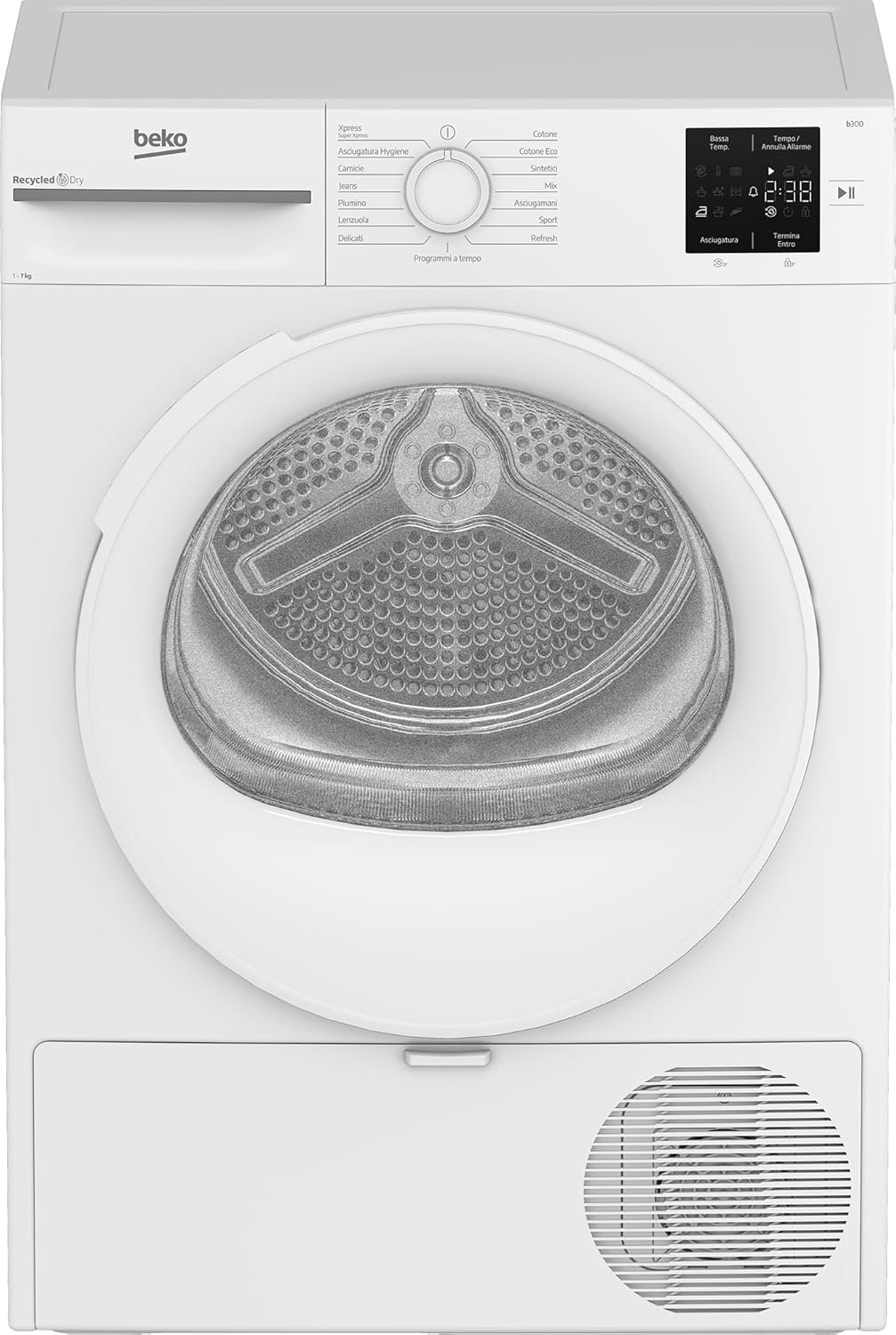 Beko BMT73EW: Asciugatrice Efficiente e Pratica per Ogni Casa