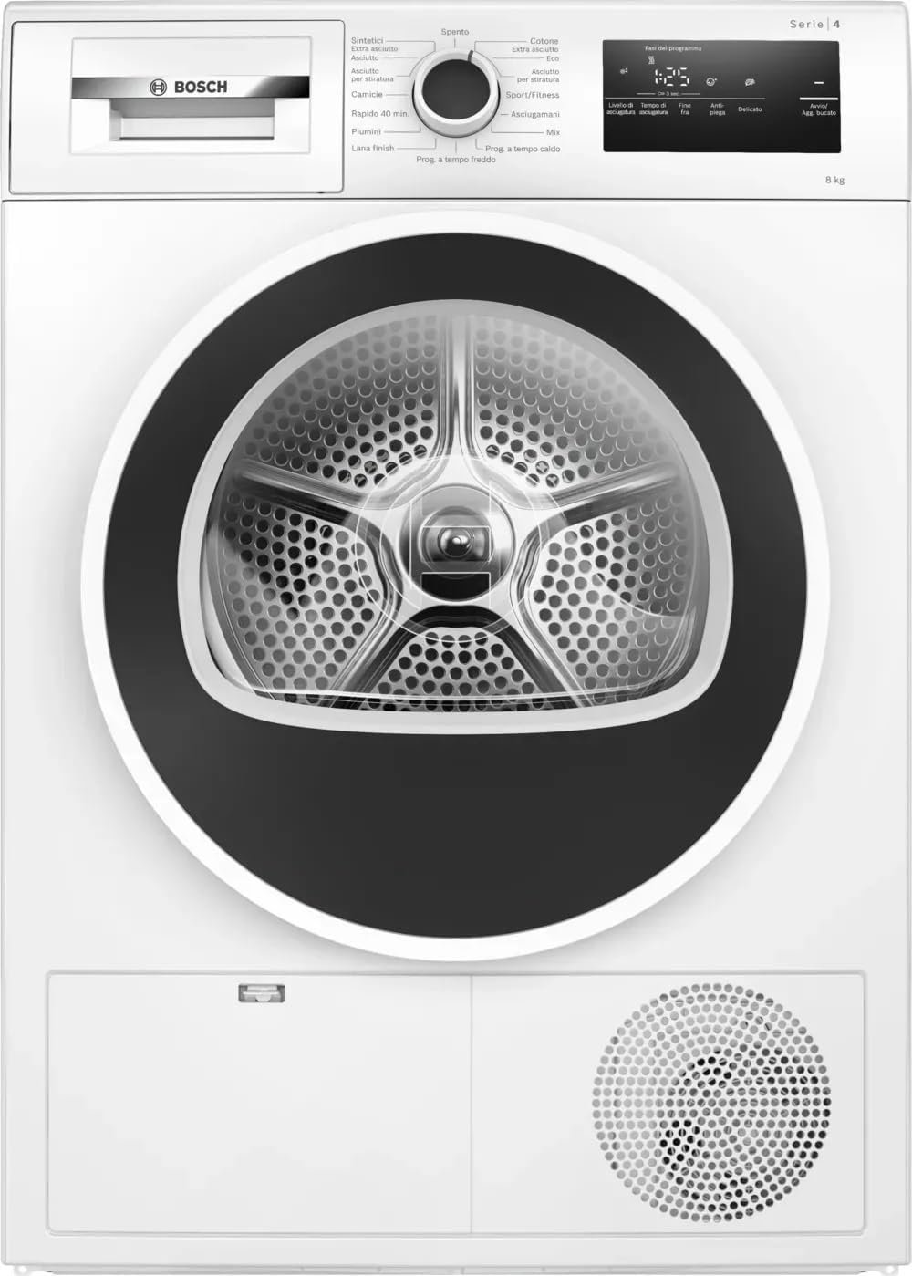 Bosch WTH85208II: L'Asciugatrice Perfetta per Risparmiare Energia e Spazio!