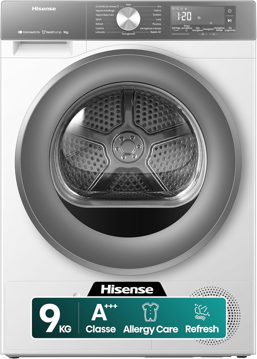 Recensione Asciugatrice Hisense DH3S902BWCCA: Efficienza e Innovazione per la Tua Lavanderia!