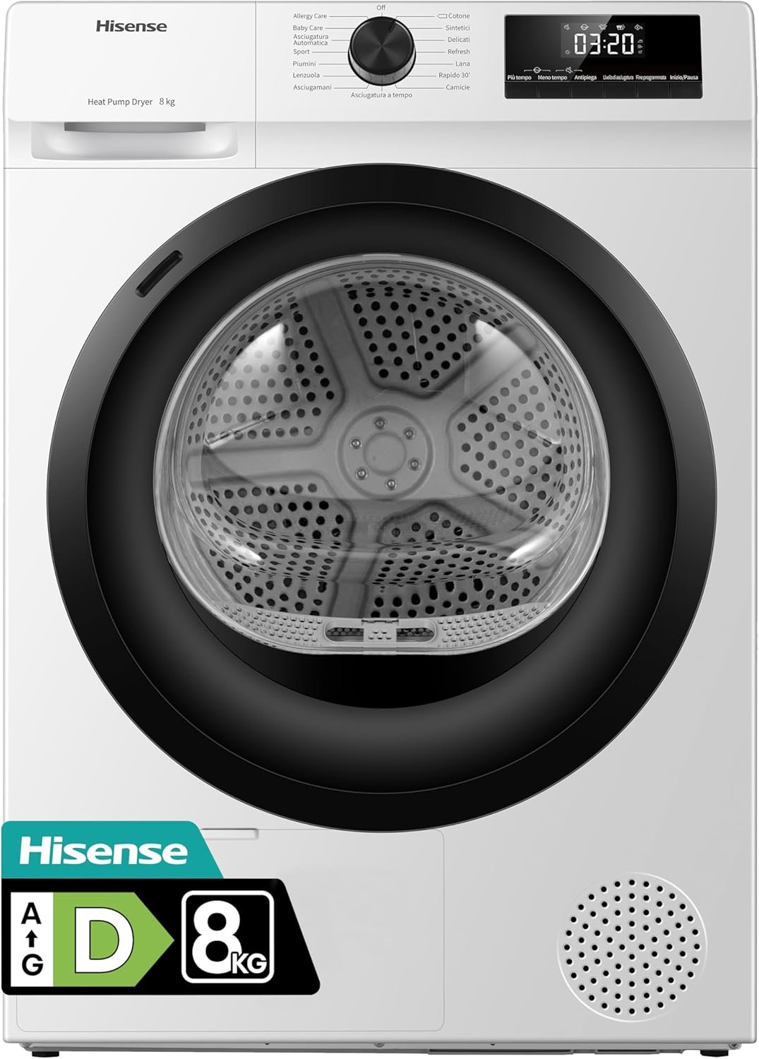 Recensione Asciugatrice Hisense DHQE800BW2: Ecco Perché È la Scelta Ideale per Te!