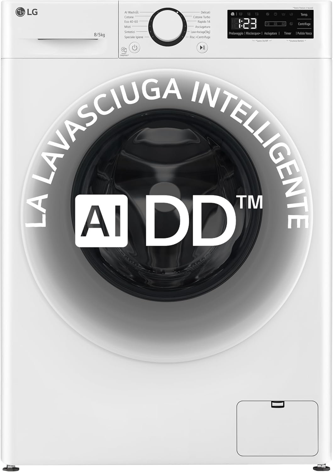 Scopri la Lavasciuga LG AI DD: Innovazione e Cura dei Tessuti!